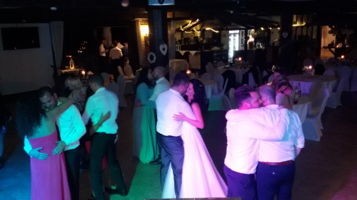 Hochzeitsgesellschaft in Gros-Aspach