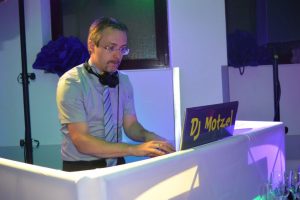 Hochzeits DJ Motzel in Aktion