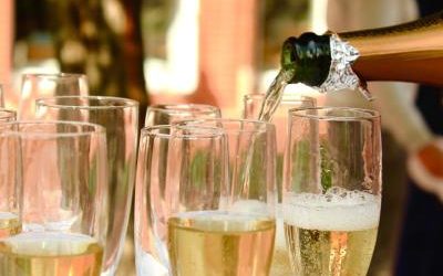 Entspannte Musik zum Sektempfang auf der Hochzeitsfeier.