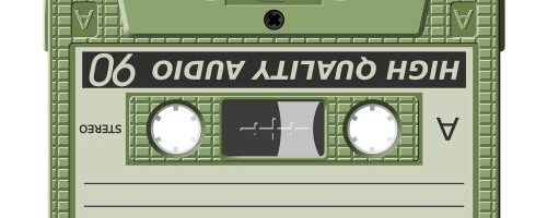 90er DJ Musik auf Kassette